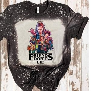 New dark Heather super soft stranger things shirt